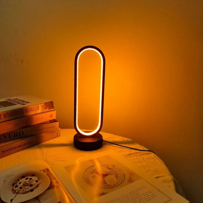 Ring Style LED Night Light With ThreeColor Dimming 3