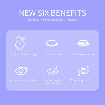 Eye Skin Care Red Light Therapy Device Toner Microcurrent Eye Massager Remove Eye Bags Dark Circles 5