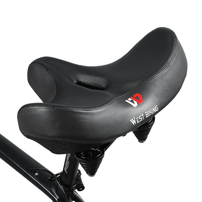 West Biking Ergonomic Soft Bicycle Saddle Comfortable Breathable Seat