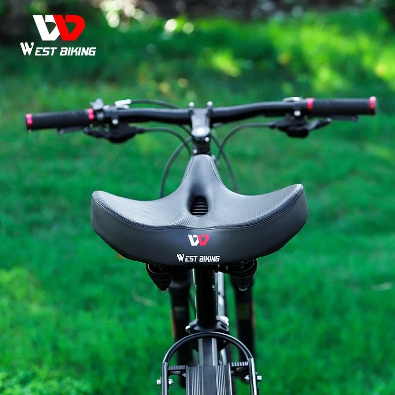 West Biking Ergonomic Soft Bicycle Saddle Comfortable Breathable Seat 1