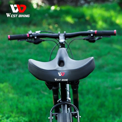 West Biking Ergonomic Soft Bicycle Saddle Comfortable Breathable Seat 1