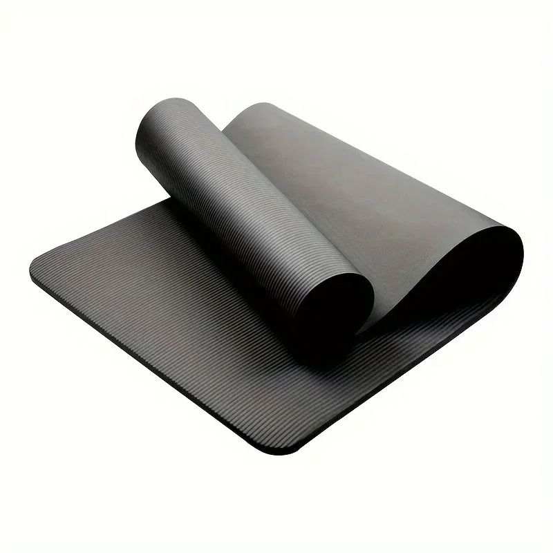 NBR Non Slip Thick Yoga Mat Durable Home Fitness Exercise Mat 4