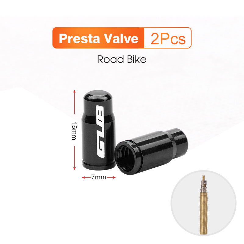 Aluminum CNC Bicycle Valve Caps For Schrader Presta AV FV MTB Road Bike Dustproof Tyre Tube Gas Noz 9