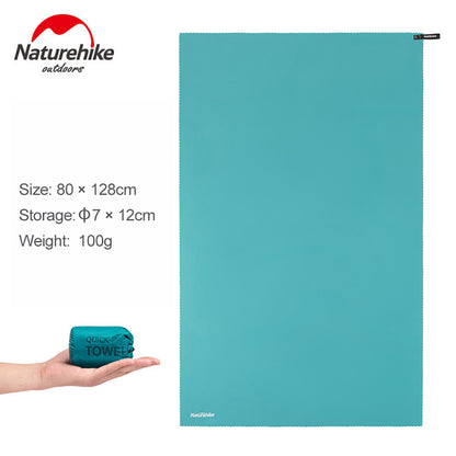 Quick Drying Naturehike Microfiber Bath Towel for Travel, Hiking, Swimming, Beach, Yoga, Ultra Absorbent, Lightweight