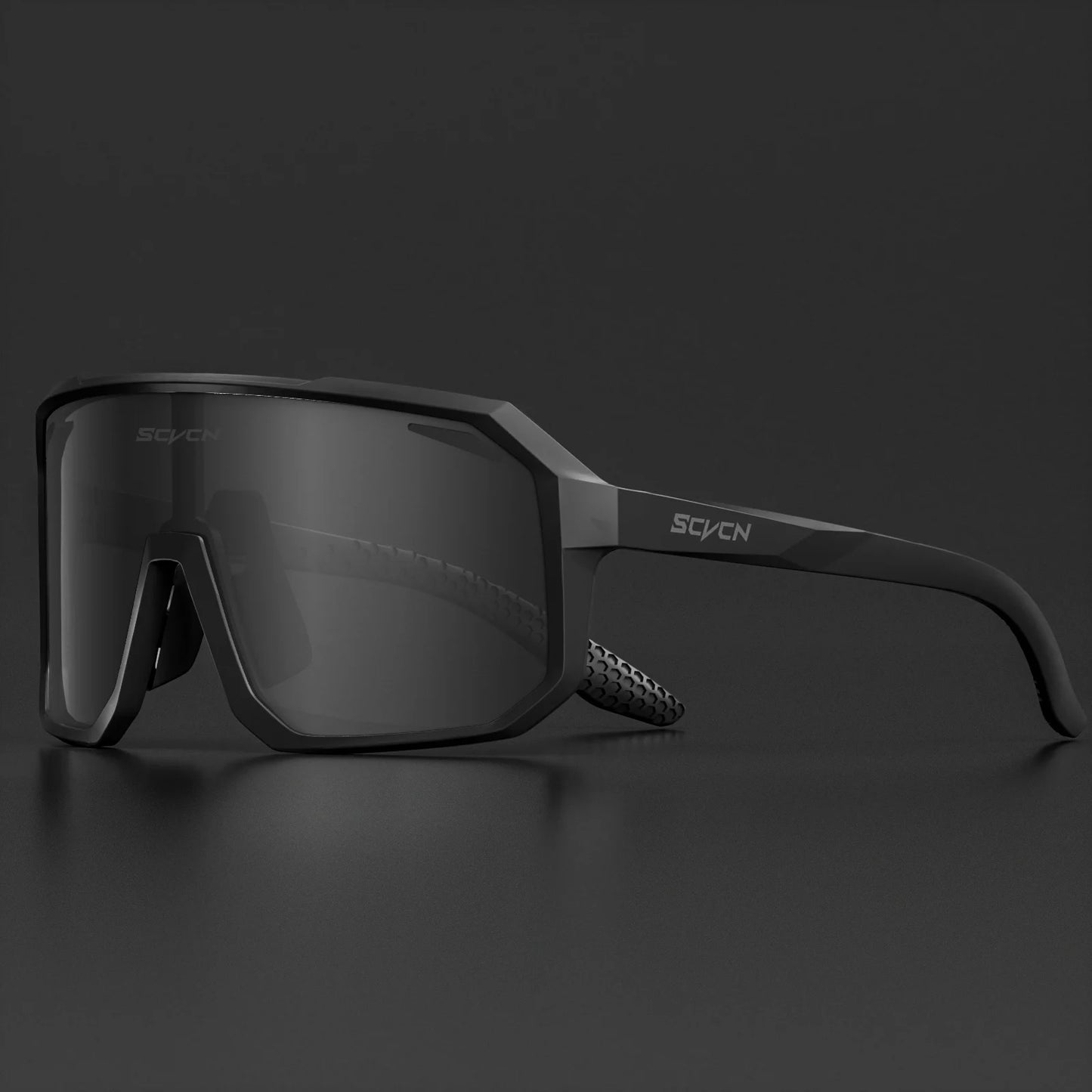 Photochromic Cycling Sunglasses Goggles for Men & Women, TR90 Frame Outdoor Bike Riding Glasses Road Bicycle Eyewear