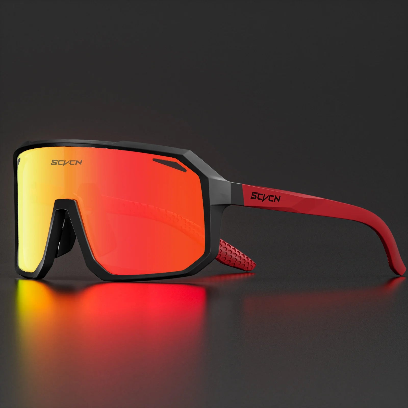Photochromic Cycling Sunglasses Goggles for Men & Women, TR90 Frame Outdoor Bike Riding Glasses Road Bicycle Eyewear