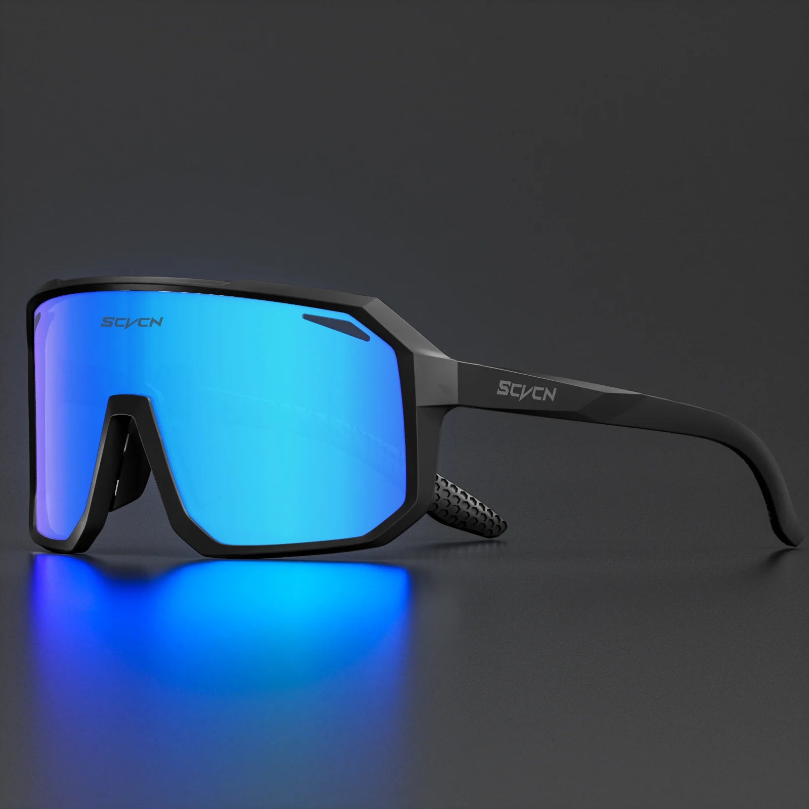 Photochromic Cycling Sunglasses Goggles for Men & Women, TR90 Frame Outdoor Bike Riding Glasses Road Bicycle Eyewear