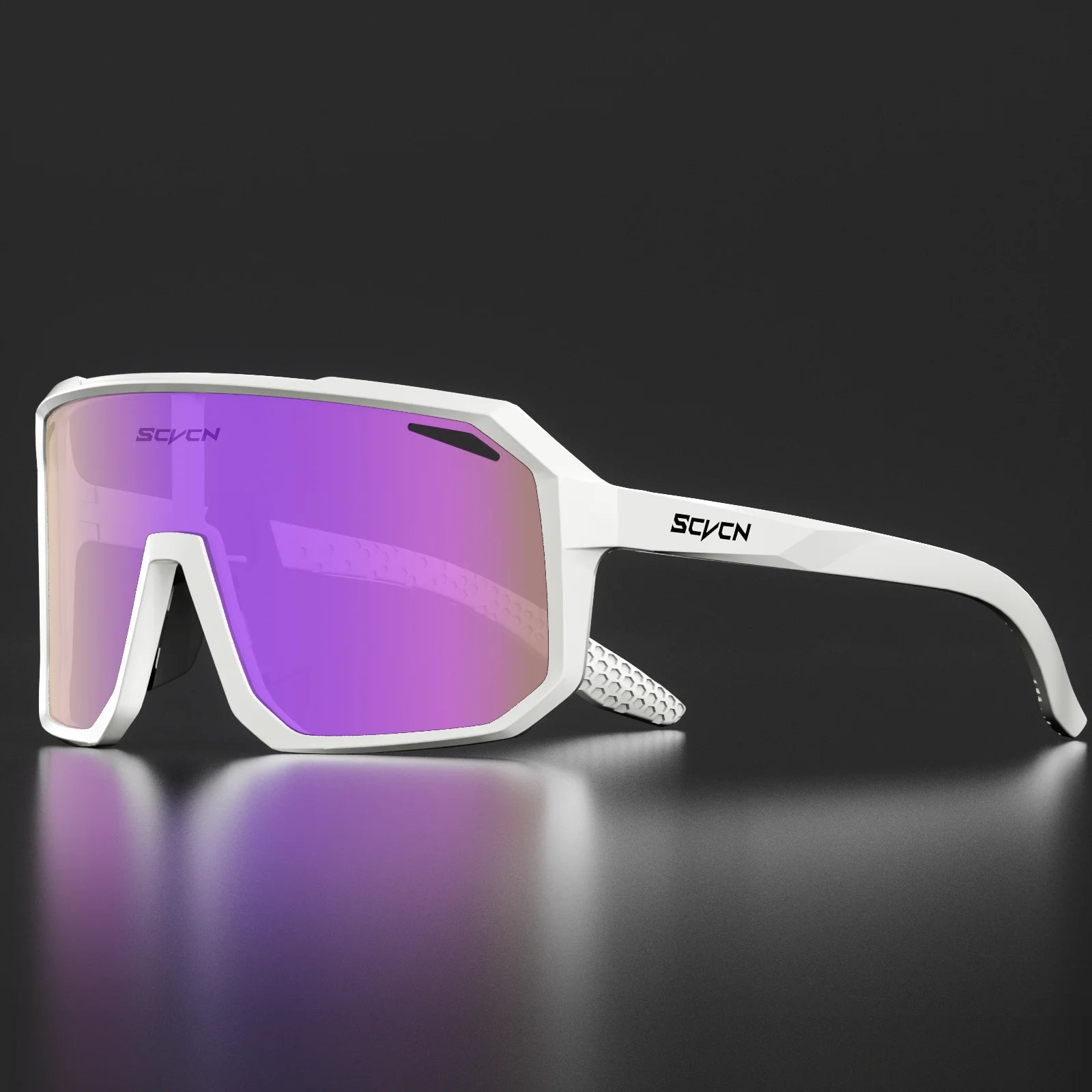 Photochromic Cycling Sunglasses Goggles for Men & Women, TR90 Frame Outdoor Bike Riding Glasses Road Bicycle Eyewear