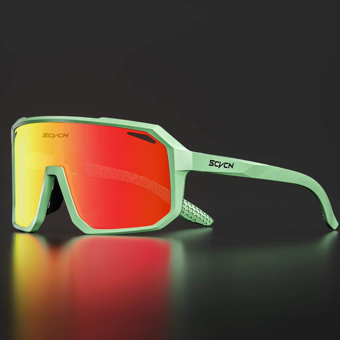 Photochromic Cycling Sunglasses Goggles for Men & Women, TR90 Frame Outdoor Bike Riding Glasses Road Bicycle Eyewear