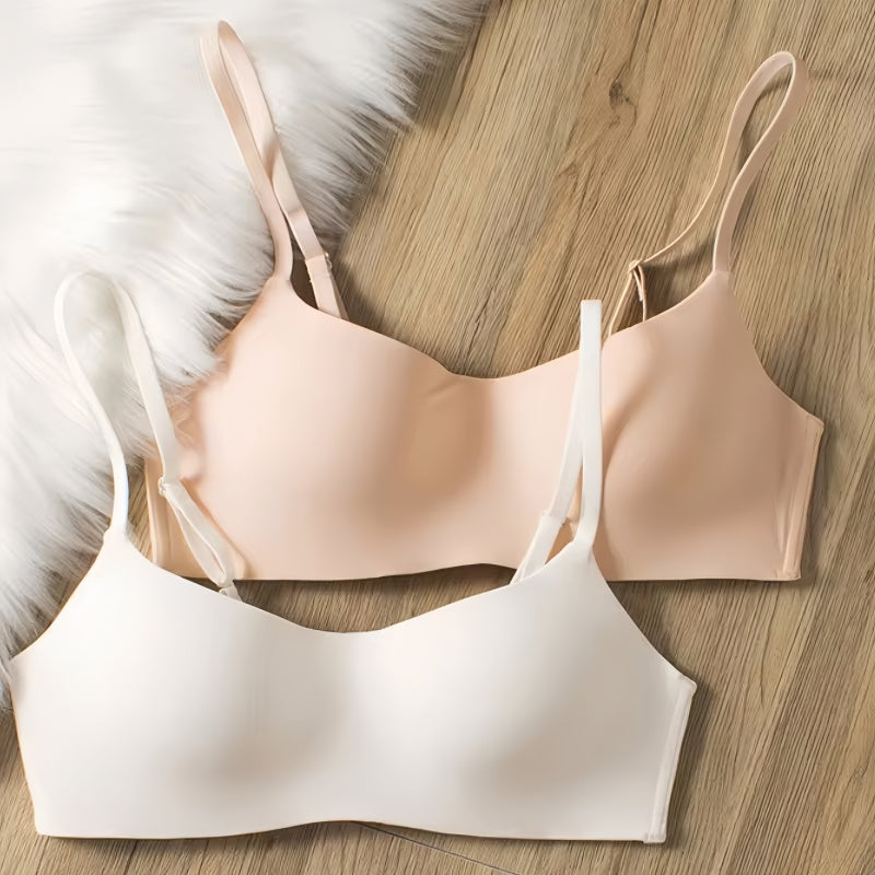 Women Seamless 1/2 Cup Push Up Bra, Non-Wire Bras for Small Chest, Sexy Lingerie Underwear with Lift & Support