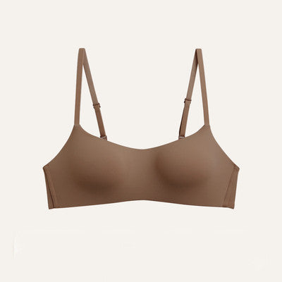 Women Seamless 1/2 Cup Push Up Bra, Non-Wire Bras for Small Chest, Sexy Lingerie Underwear with Lift & Support