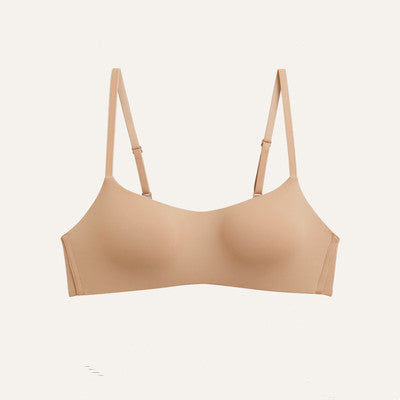 Women Seamless 1/2 Cup Push Up Bra, Non-Wire Bras for Small Chest, Sexy Lingerie Underwear with Lift & Support