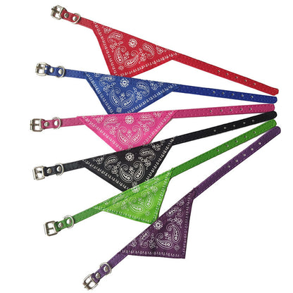 Cute Printed Bandana Cat Collar Adjustable Triangular Scarf Collar For Puppy Dog Kittens  Small Ani 4