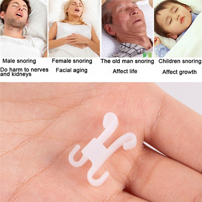Anti Snoring Device Sleeping Aid Healthy Care Nose Clip | Snore Stop Breathe Clip for Sleep Apnea Relief & Quiet Night