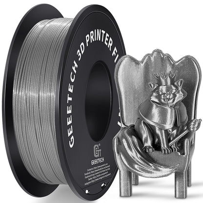 3D Filament, Shiny 3D Printer Spool Wire for High Quality Prints, Vacuum Packed
