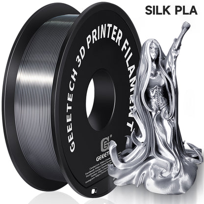 3D Filament, Shiny 3D Printer Spool Wire for High Quality Prints, Vacuum Packed