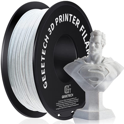 3D Filament, Shiny 3D Printer Spool Wire for High Quality Prints, Vacuum Packed
