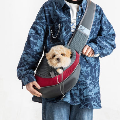 Breathable Pet Cat & Dog Carrier Backpack – Lightweight Shoulder Sling Bag for Travel, Hiking & Daily Use