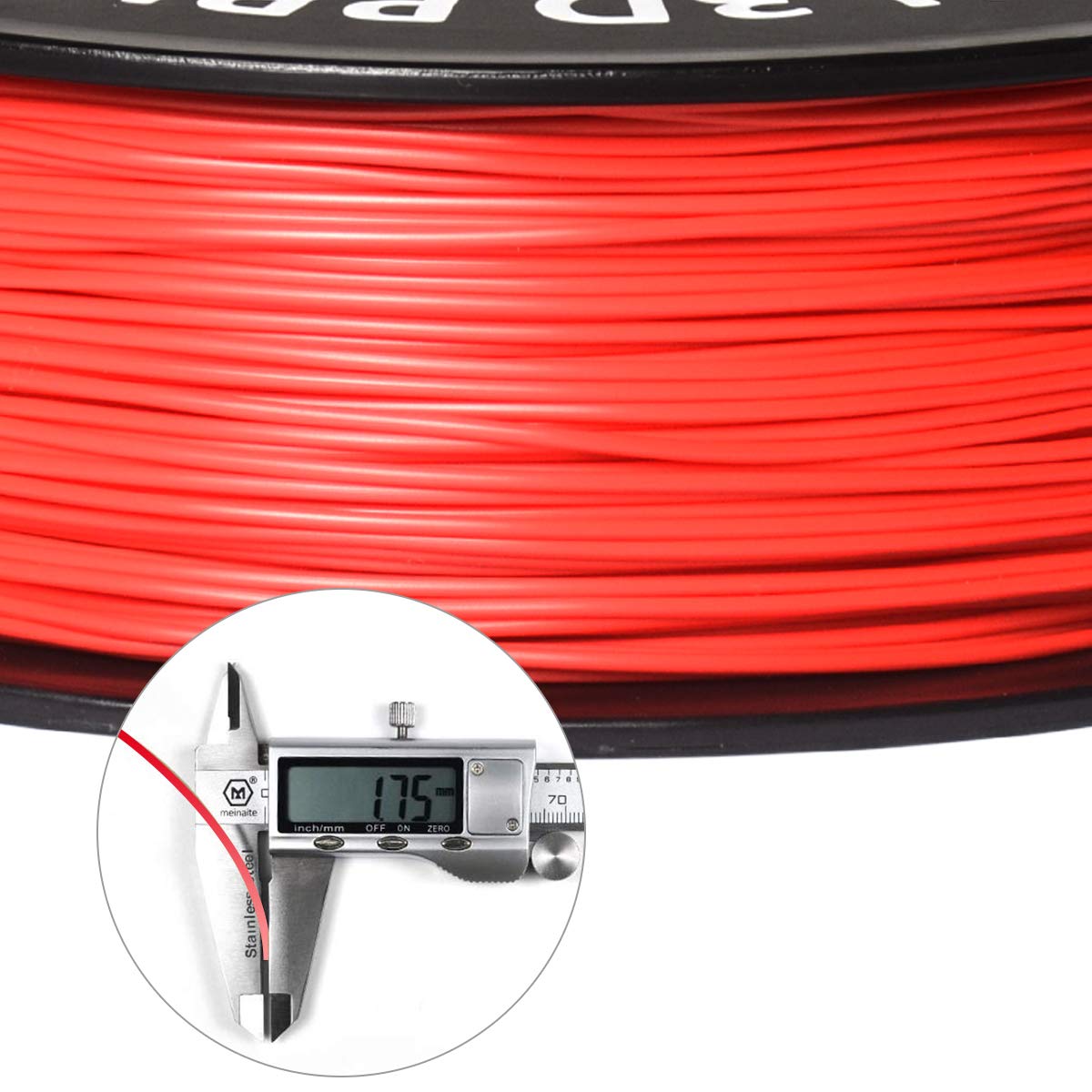 Geeetech 3D Printer Filament PLA Spool, Tangle-Free, Pure Plastic, Vacuum Packed 3D Printing Material for Smooth Layer