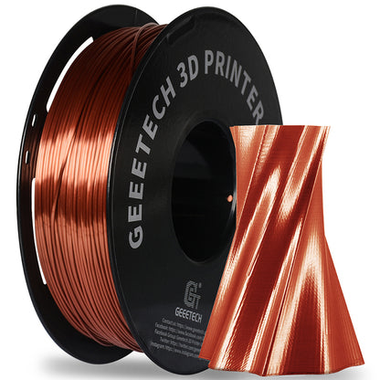 Geeetech 3D Printer Filament PLA Spool, Tangle-Free, Pure Plastic, Vacuum Packed 3D Printing Material for Smooth Layer