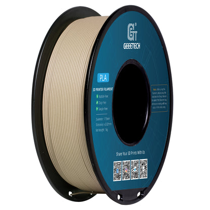 Geeetech 3D Printer Filament PLA Spool, Tangle-Free, Pure Plastic, Vacuum Packed 3D Printing Material for Smooth Layer