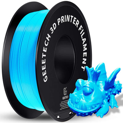 Geeetech 3D Printer Filament PLA Spool, Tangle-Free, Pure Plastic, Vacuum Packed 3D Printing Material for Smooth Layer