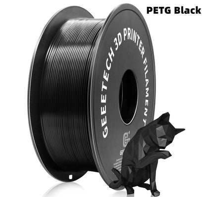 Geeetech 3D Printer Filament PLA Spool, Tangle-Free, Pure Plastic, Vacuum Packed 3D Printing Material for Smooth Layer