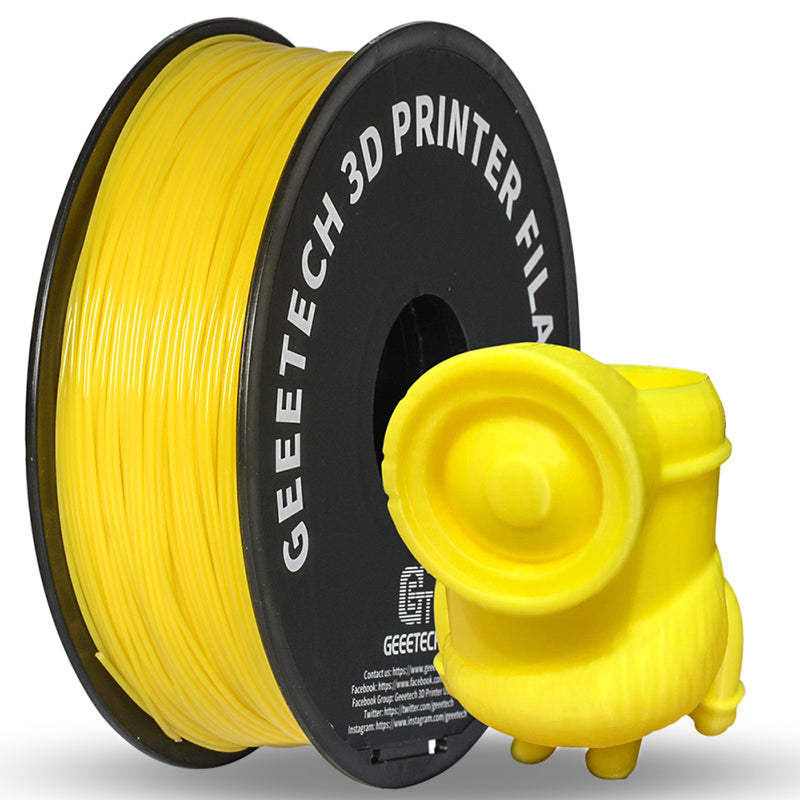 Geeetech 3D Printer Filament PLA Spool, Tangle-Free, Pure Plastic, Vacuum Packed 3D Printing Material for Smooth Layer