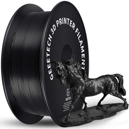 Geeetech 3D Printer Filament PLA Spool, Tangle-Free, Pure Plastic, Vacuum Packed 3D Printing Material for Smooth Layer