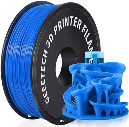 Geeetech 3D Printer Filament PLA Spool, Tangle-Free, Pure Plastic, Vacuum Packed 3D Printing Material for Smooth Layer