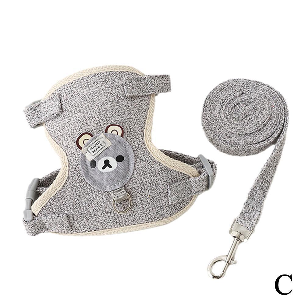 Undershirt Style Pet Leash – Adjustable Cat & Dog Harness, Breathable Leash for Small Pets – Convenient Pet Vest for Dog