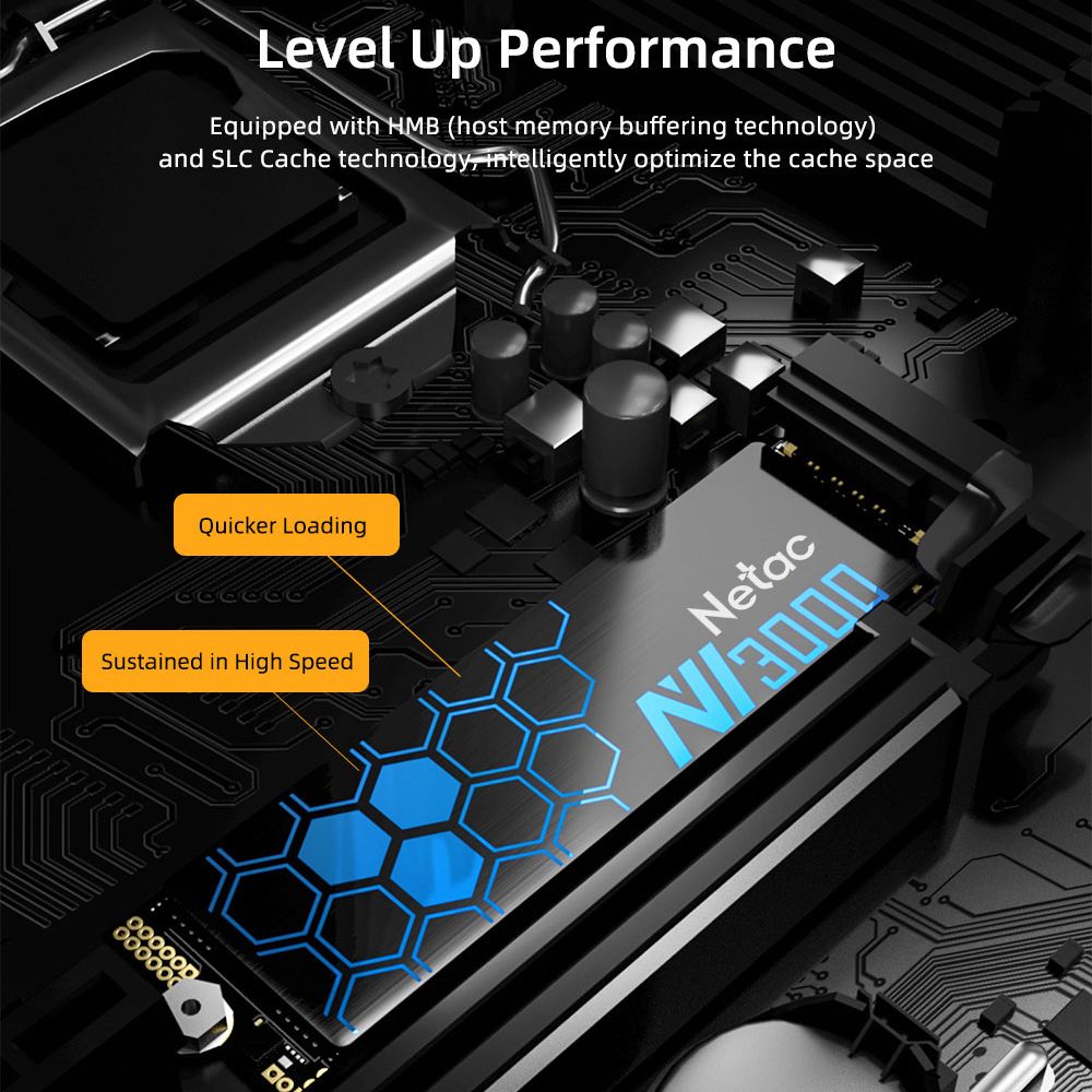 Netac NV3000 NVMe Internal Solid State Drive Speed Disk For Laptops Desktops 1