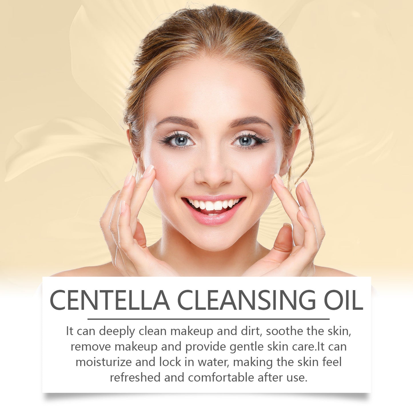 EELHOE Centella Cleansing Oil – Facial Makeup Remover for Sensitive Skin Moisturizing, Pore Shrinking & Blackhead Remove