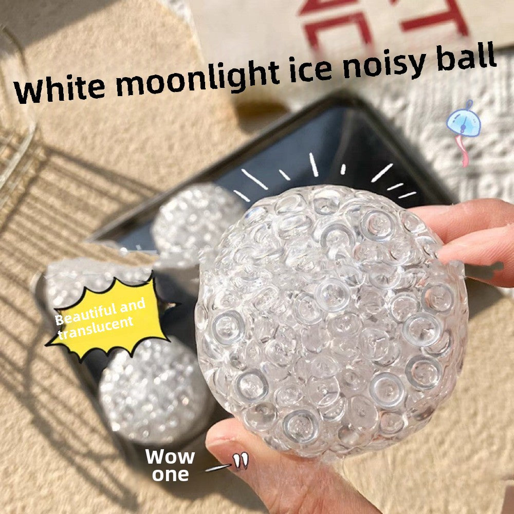 Squishy Balls Stress Relief Toy,Super Soft Ice Beads Sensory Fidget Toy for Kids &Adults,Anxiety Relaxation Squeeze ball