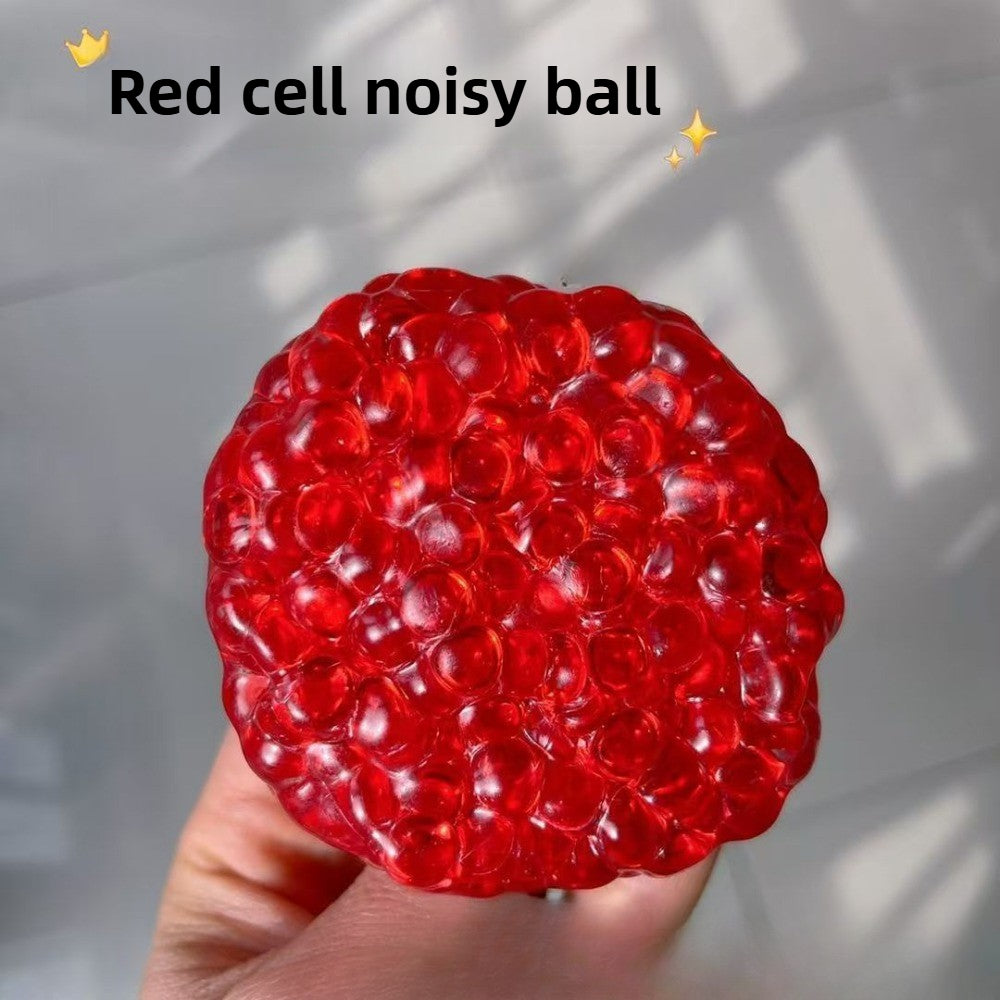 Squishy Balls Stress Relief Toy,Super Soft Ice Beads Sensory Fidget Toy for Kids &Adults,Anxiety Relaxation Squeeze ball