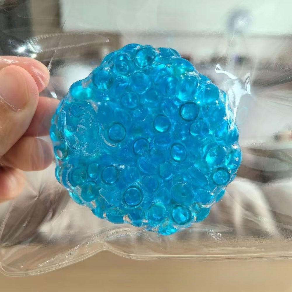Squishy Balls Stress Relief Toy,Super Soft Ice Beads Sensory Fidget Toy for Kids &Adults,Anxiety Relaxation Squeeze ball