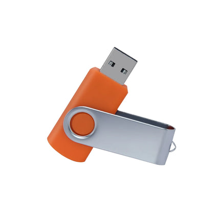 Portable USB Flash Drive Metal Swivel Jump Drive Memory Stick 20 Pendrive Cle USB For Laptop Car Of 8