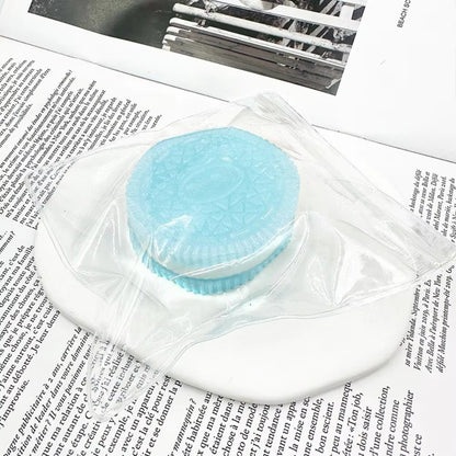 Soft Taba Squishy Handmade Cookies,Stress Relief & Sensory Fidget Toy for Kids & Adults, Anxiety Relaxation Squeeze Toy