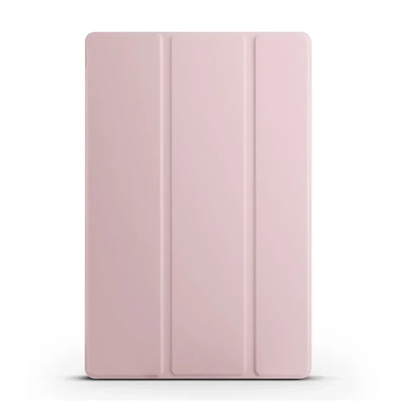 Samsung Tab A9 Plus Case, Trifold Leather Cover with Stand, Soft Back Funda Coque for Galaxy Tab A9+ Table