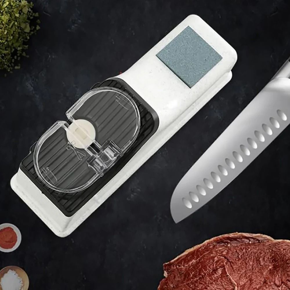 USB Electric Knife Sharpener Adjustable For Kitchen Knives And Scissors 5