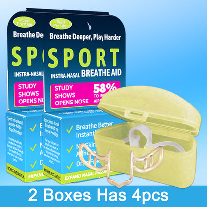 Anti-Snoring Nose Clip – Silicone Nose Dilator for Easy Breathing, Prevents Snoring & Improves Sleep, BPA-Free Reusable