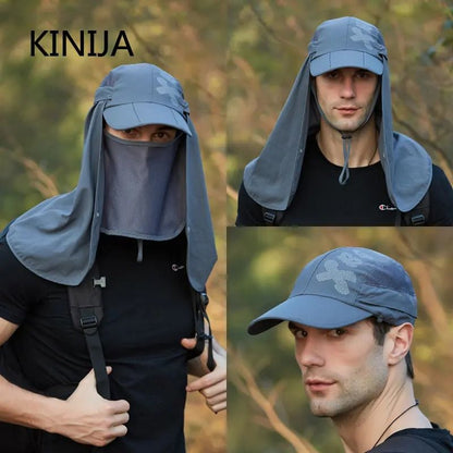 Foldable Quick Drying Waterproof 360 Degree Visor Sun Hat for Men and Women