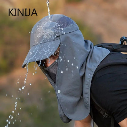 Foldable Quick Drying Waterproof 360 Degree Visor Sun Hat For Men And Women 1