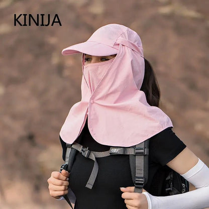 Foldable Quick Drying Waterproof 360 Degree Visor Sun Hat For Men And Women 4