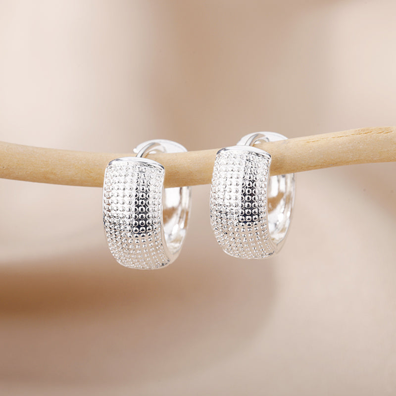 Trendy Hoop Earrings for Women,Stainless Steel Gold &Silver Small Hoops,Hypoallergenic Piercing Jewelry,Minimalist studs