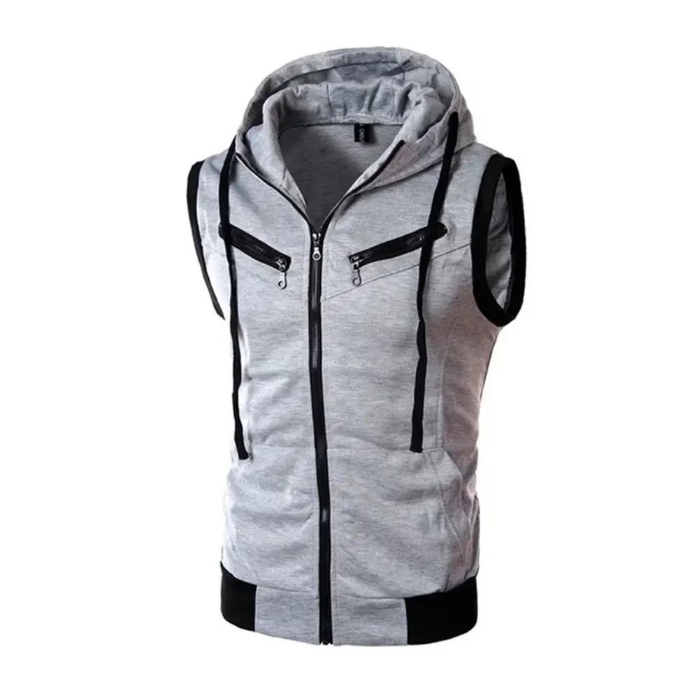 Spring Sweater Vest For Men Retro Casual Knitted Pullover Sleeveless Pullover 1