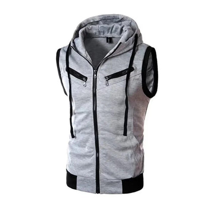 Spring Sweater Vest For Men Retro Casual Knitted Pullover Sleeveless Pullover 1