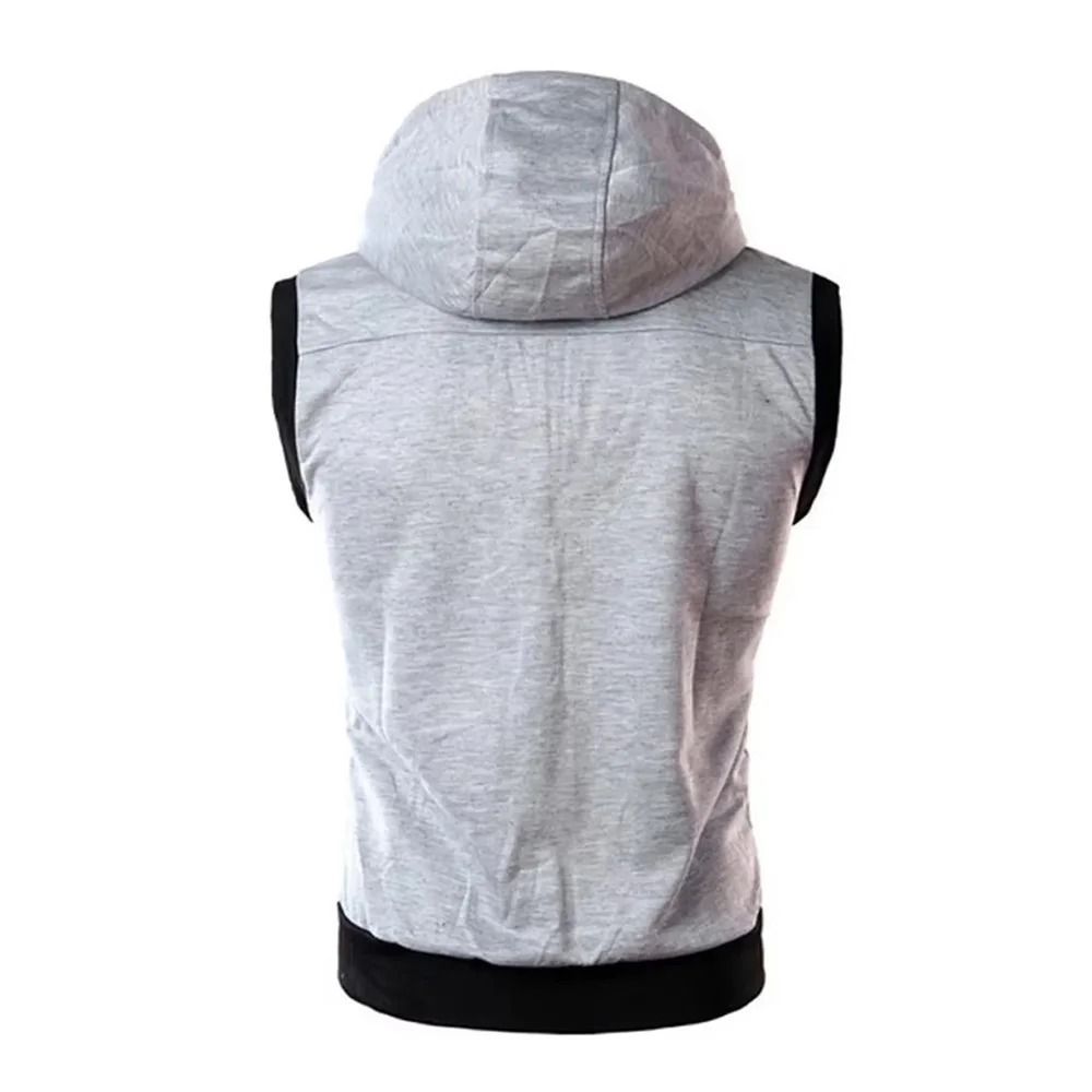 Spring Sweater Vest For Men Retro Casual Knitted Pullover Sleeveless Pullover 4