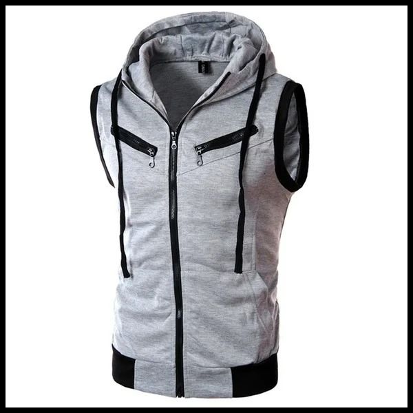 Spring Sweater Vest For Men Retro Casual Knitted Pullover Sleeveless Pullover 6