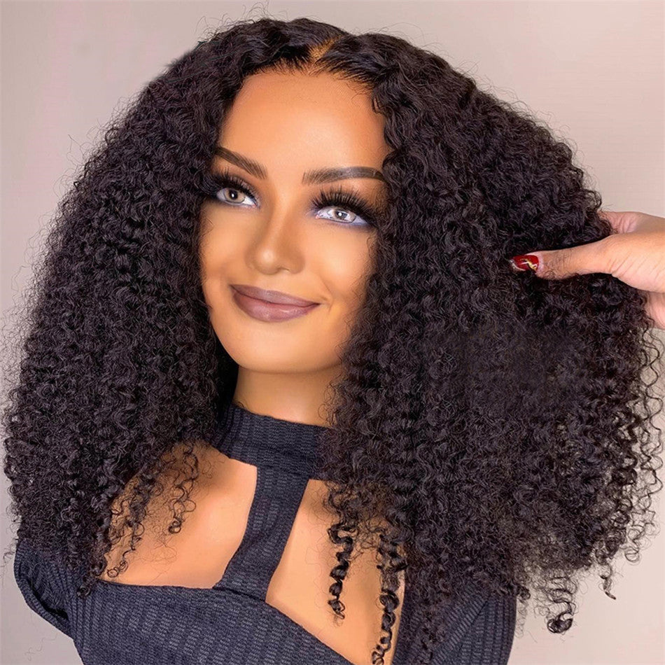 Glueless Lace Front Human Hair Wig, HD Transparent 6x4 Bleached Knots Pre Cut Wig, Ready to Wear Wig for Women